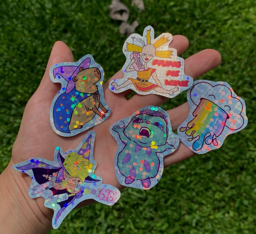 Stickers holograficos