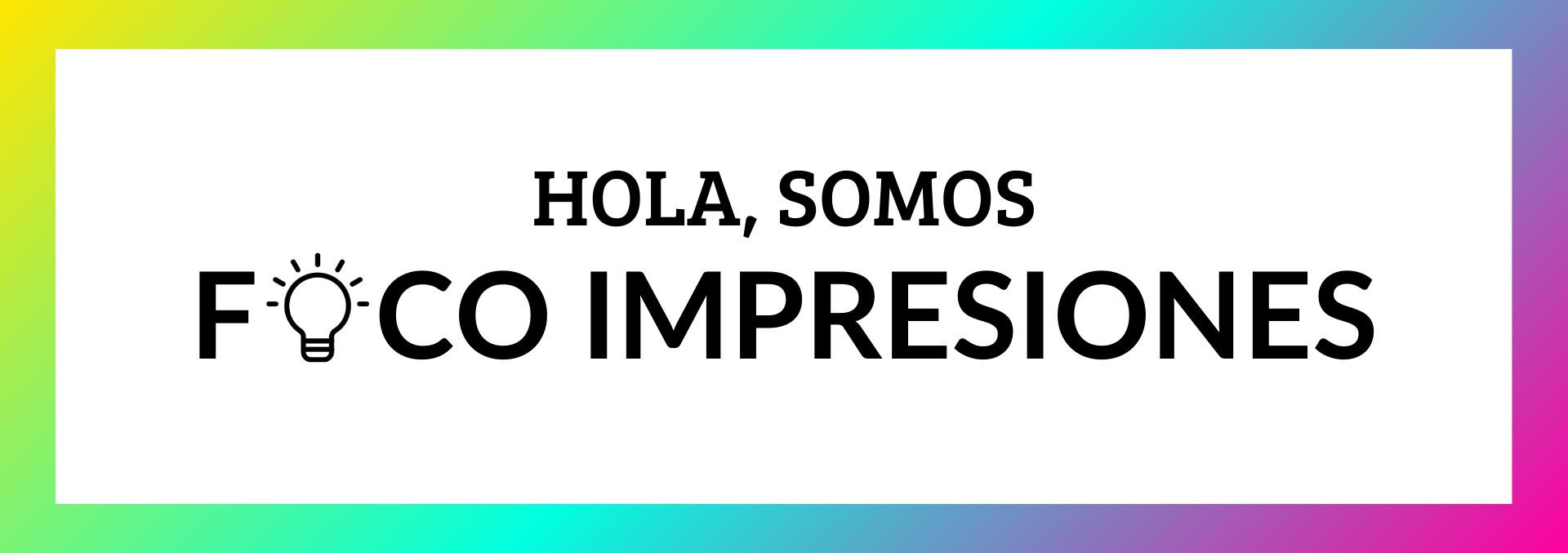 Hola somos foco